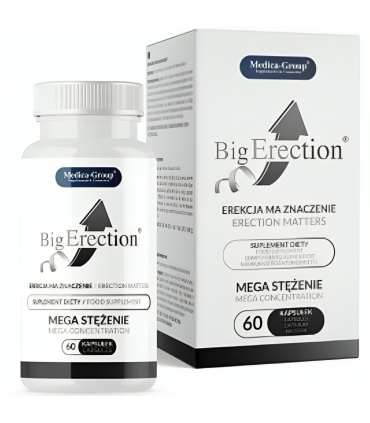 Big Erection Complemento Alimenticio Natural para la Vitalidad Masculina y el Rendimiento Intimo