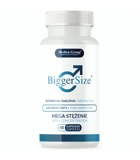 BiggerSize Complemento Alimenticio Natural para Potenciar la Vitalidad y la Energia Masculina
