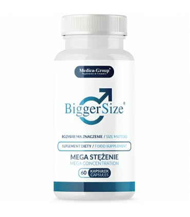 BiggerSize Complemento Alimenticio Natural para Potenciar la Vitalidad y la Energia Masculina