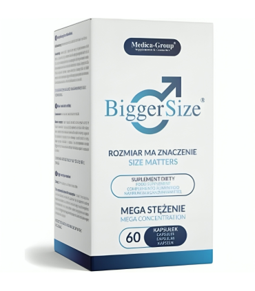 BiggerSize Complemento Alimenticio Natural para Potenciar la Vitalidad y la Energia Masculina