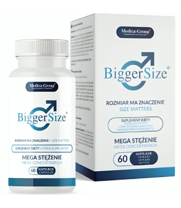 BiggerSize Complemento Alimenticio Natural para Potenciar la Vitalidad y la Energia Masculina