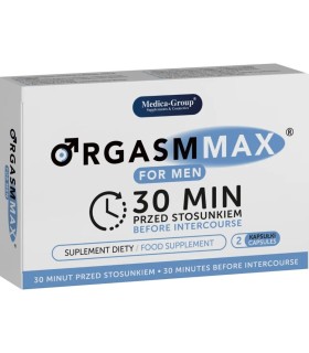 Orgasm Max For Men Complemento Alimenticio Natural para Potenciar la Vitalidad y el Rendimiento Sexual Masculino