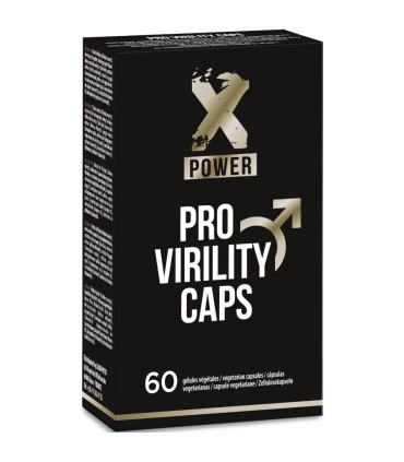 XPOWER PRO VIRILITY CAPSULAS VITALIDAD Y VIRILIDAD 60 UNIDADES