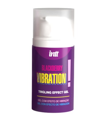 INTT RELEASES GEL VIBRADOR LIQUIDO SABOR MORA 15 ML