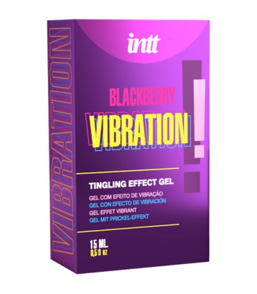 INTT RELEASES GEL VIBRADOR LIQUIDO SABOR MORA 15 ML