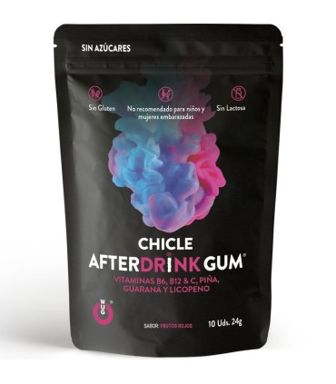 WUG After Drink El chicle funcional que te ayuda a recuperar energia tras la noche