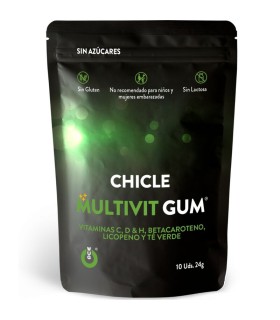WUG Multivit Gum El chicle funcional que refuerza tus defensas cada dia