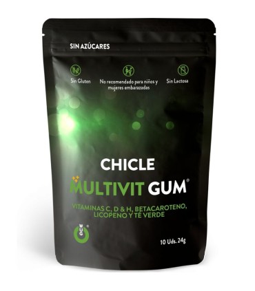 WUG Multivit Gum El chicle funcional que refuerza tus defensas cada dia