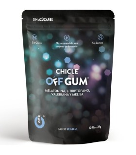 WUG Off Gum El chicle funcional que te ayuda a relajarte y dormir mejor