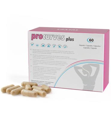 Procurves Plus Complemento alimenticio para aumentar el pecho de forma natural