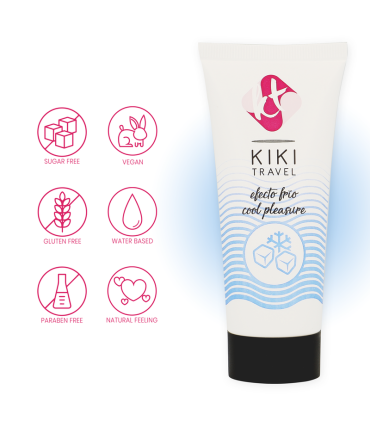 KIKI TRAVEL GEL DESLIZANTE EFECTO FRIO INTENSIFICADOR 50 ML