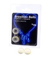 TALOKA - BRAZILIAN BALLS GEL EXCITANTE EFECTO FRIO Y VIBRACIÓN 2 BOLAS