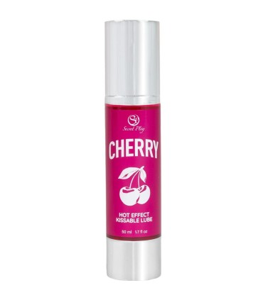 SECRETPLAY LUBRICANTE EFECTO CALOR CEREZA 50 ML