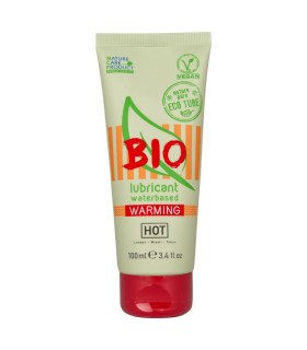 HOT BIO LUBRICANT LUBRICANTE BIO BASE AGUA EFECTO CALOR 100 ML