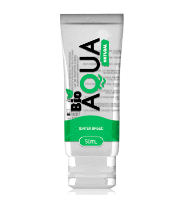 BIOAQUA LUBRICANTE INGREDIENTES NATURALES BASE AGUA 50 ML