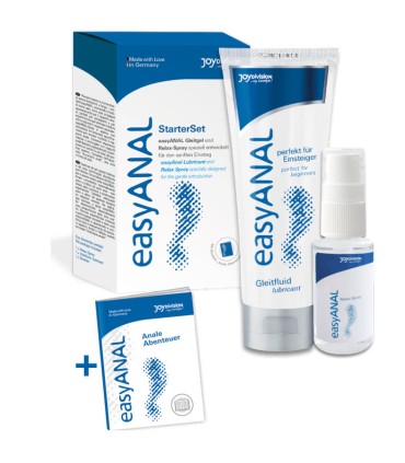 JOYDIVISION EASYANAL STARTER SET LUBRICANTE RELAJANTE ANAL
