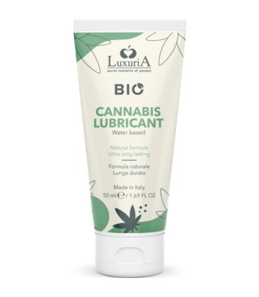 INTIMATELINE LUXURIA BIO LUBRICANTE CANNABIS BASE AGUA 50 ML