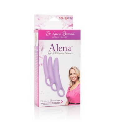 CALEXOTICS DR LAURA BERMAN ALENA SET DE 3 DILATADOR VAGINAL SILICONA