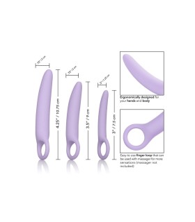 CALEXOTICS DR LAURA BERMAN ALENA SET DE 3 DILATADOR VAGINAL SILICONA