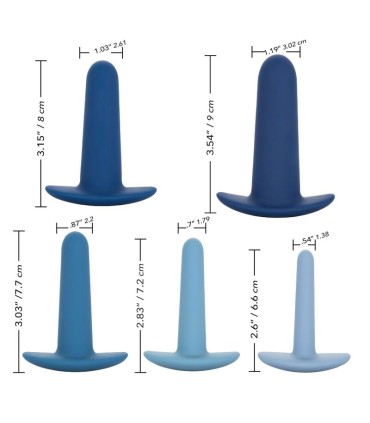 CALEXOTICS WEARABLE ANAL TRAINING SET 5 PIECES