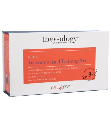 CALEXOTICS WEARABLE ANAL TRAINING SET 5 PIECES