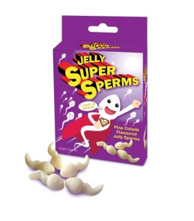 SPENCER FLEETWOOD JELLY SUPER SPERM GOMINOLAS FORMA ESPERMA 120 GR
