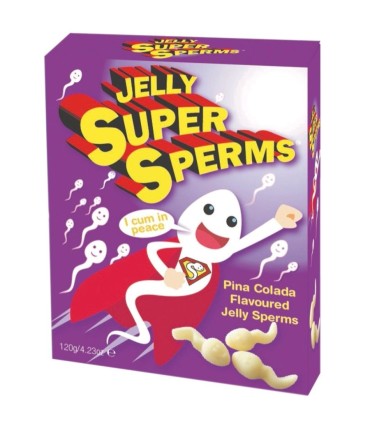 SPENCER FLEETWOOD JELLY SUPER SPERM GOMINOLAS FORMA ESPERMA 120 GR