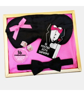 INEDIT KIT EROTICO ANTIFAZ EL POSTRE ESTA SERVIDO