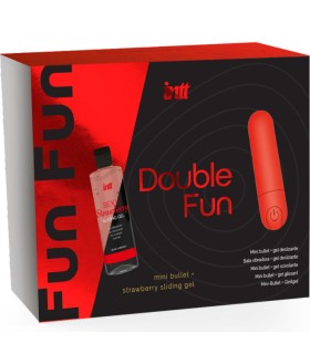 INTT RELEASES DOUBLE FUN KIT CON BALA VIBRADORA Y GEL DE MASAJE FRESA
