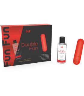 INTT RELEASES DOUBLE FUN KIT CON BALA VIBRADORA Y GEL DE MASAJE FRESA
