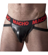 MACHO MX25RC JOCK CUERO ROJO M