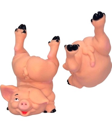 DIABLO PICANTE HUCHA FORMA DE CERDITO DESNUDO