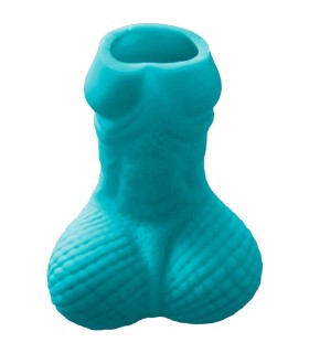 DIABLO PICANTE VASO DE CHUPITO PENE AZUL