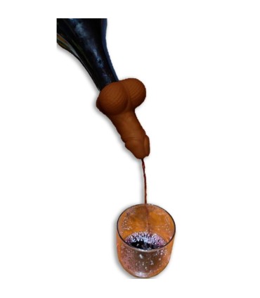 DIABLO PICANTE DECANTADOR DE VINO FORMA PENE MULATO