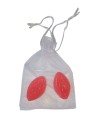 DIABLO PICANTE - 2 JABONES PERFUMADOS FORMA VAGINA ROJO