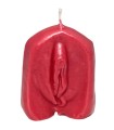 DIABLO PICANTE - VELA FORMA VAGINA ROJO