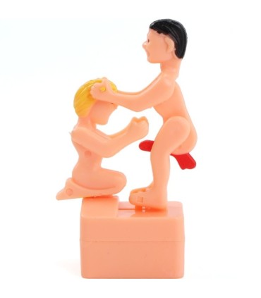 DIABLO PICANTE MUNECO BROMA POSTURA SEXUAL FELACION CON CUERDA