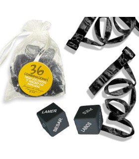 INEDIT KIT BOLSA ORGANZA ATADURAS NEGRO