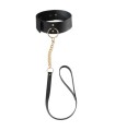 BIJOUX INDISCRETS MAZE - COLLAR CON CORREA NEGRO