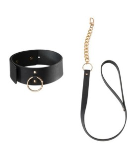 BIJOUX INDISCRETS MAZE COLLAR CON CORREA NEGRO