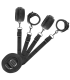 FETISH SUBMISSIVE SET DE ESPOSAS Y ATADURAS CON FORRO DE NEOPRENO