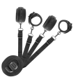 FETISH SUBMISSIVE - SET DE ESPOSAS Y ATADURAS CON FORRO DE NEOPRENO