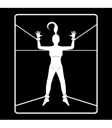 FETISH SUBMISSIVE SET DE ESPOSAS Y ATADURAS CON FORRO DE NEOPRENO