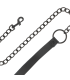DARKNESS COLLAR CON CADENA NEGRO
