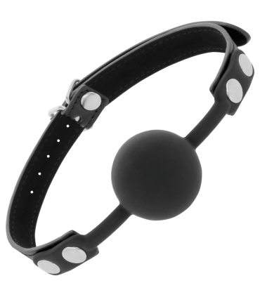 DARKNESS MORDAZA SILICONA NEGRO