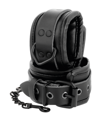 DARKNESS ESPOSAS AJUSTABLES MANOS LEATHER NEGRO