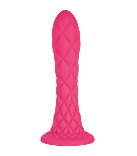 SILEXD DREAMY DILDO FANTASY SILICONA LIQUIDA TERMOREACTIVO FUCSIA 185 CM