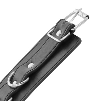 DARKNESS ESPOSAS CUERO TOBILLOS AJUSTABLES NEGRO