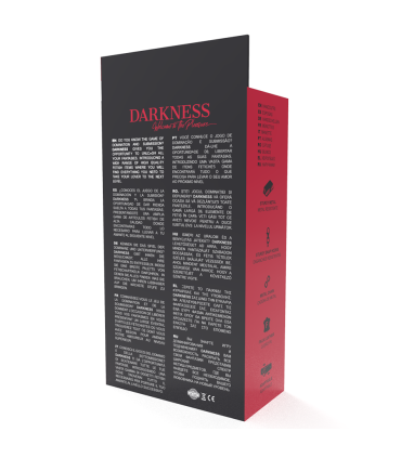 DARKNESS ESPOSAS CUERO TOBILLOS AJUSTABLES NEGRO