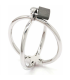 METAL HARD CRISS CROSS ESPOSA RESTRICCIONES DE ACERO INOX